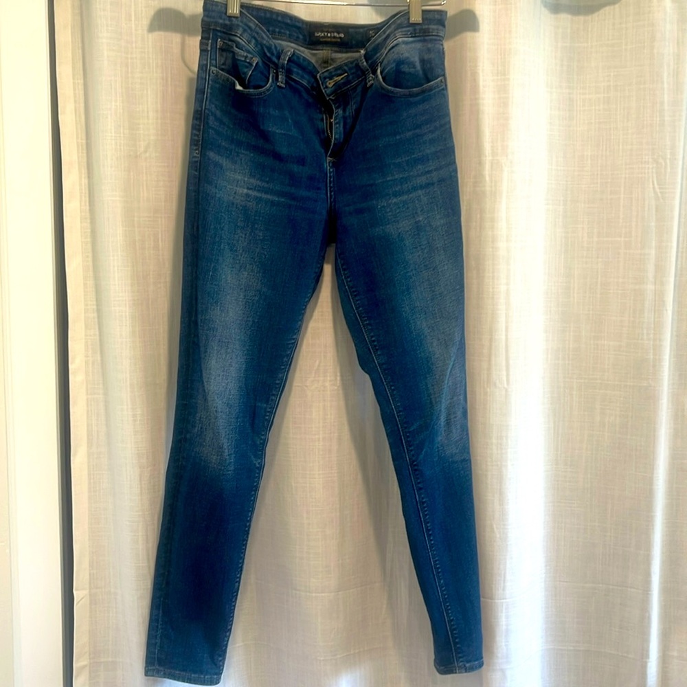Lucky Brand Ava Skinny Jeans size 8/29 ankle